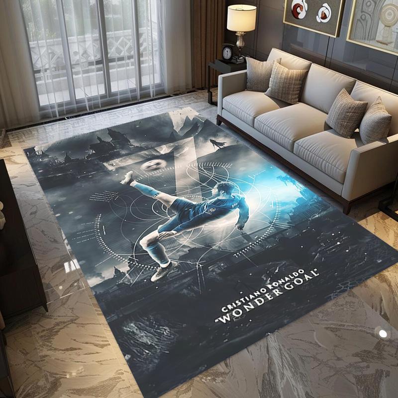 Number 10: Soccer Legend Action carpet Suitable for all seasons Doormat Christmas gifts Bathroom mat Room