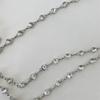 Waist Chain Ladies Decorative Thin Belt Simple With Dress Silver Diamond Pearl Iron Chain Small Belt Skirt