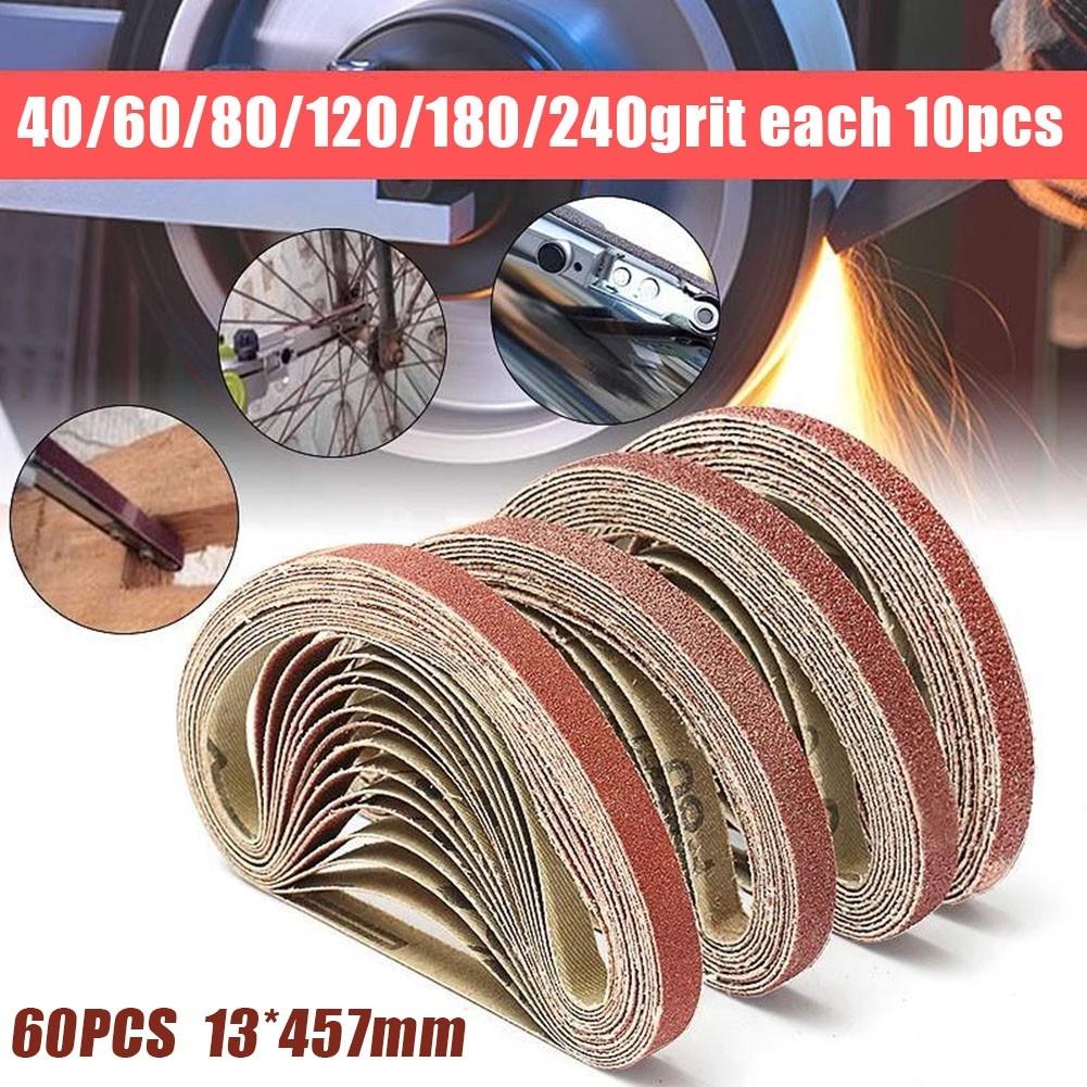For Sanding Belts Mm Tool 40/60/80/120/180/240 Grit