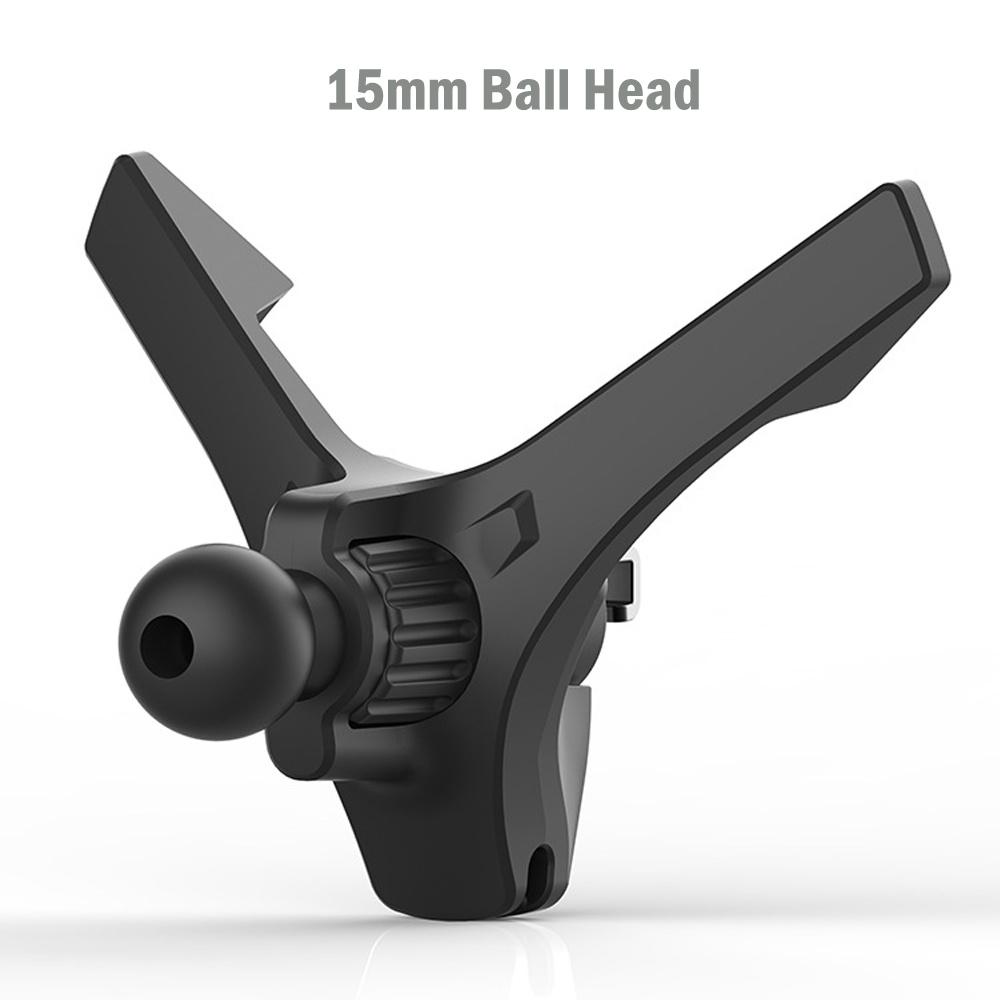 Car Phone Holder Phone Holder For Mobile Phone ABS Plastic Accessory Ball Head Car Air Vent Clip Phone Support