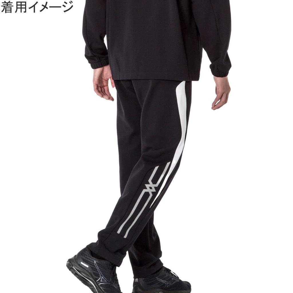 Mizuno Training Deep Size 32MDA140 Boys' Warm-Up Pants, Sweat-Wicking, Quick-Drying, Navy, 120,