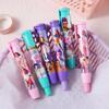 6pcs Witch Hunter Squad Press Eraser KPOP Pen Type Correction Eraser High Beauty Cute Elementary School Student Stationery Gift
