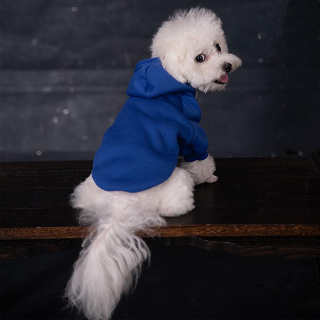 Winter Autumn Solid Color Dog Clothes with Hoodie Dog Hoodie for Small Large Dogs Coat Pet Dog Hoodie Pet Costume