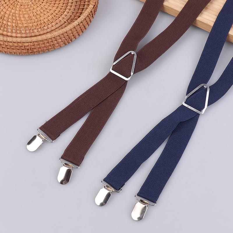 Elastic Adjustable Suspenders For Adults And Kids - Men Women Braces Suspender Set For Children Boys Girls Wedding Accessories