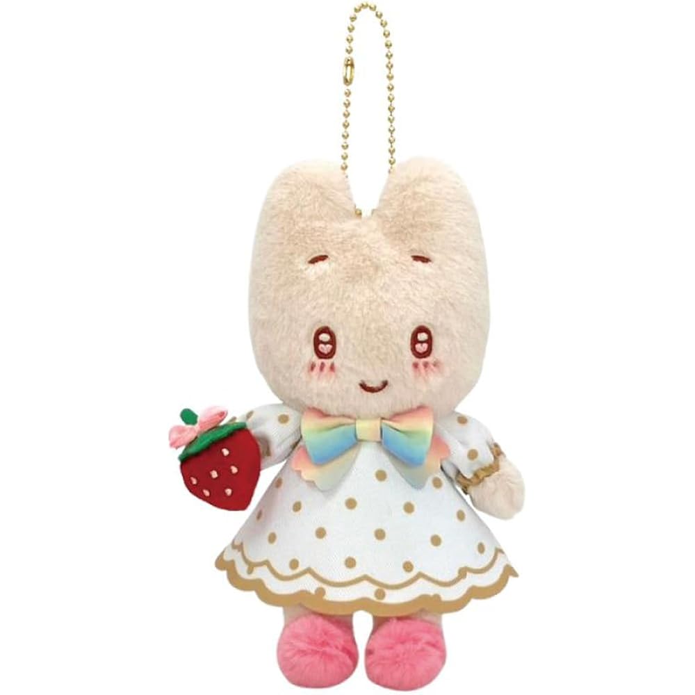 Nakajima Corporation Strawberry Newspaper Marron Cream Mascot 209863-25