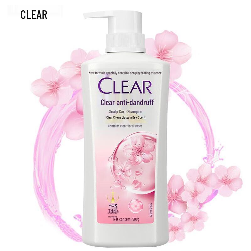 

CLEAR Cherry Blossom Refreshing Anti-Dandruff Shampoo