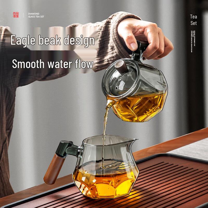 Naijiang Glass Kung Fu Tea Set
