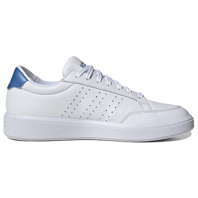 Adidas Neo Nova Court Tennis Non-Slip Durable Low-Top Sneakers Women Sneakers White Blue H06242