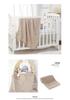 Hot-Selling Cotton Crochet Baby Swaddle & Stroller Blanket for Spring/Summer