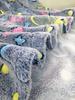 Glow in the dark blanket 150x200 colorful fluo butterflies