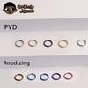 Piercing Naso Titanio G23 F136 Grado Impiantabile 14G 16G 18G 20G Clicker Diaframma Piercing Trago Gioielli Corpo Sexy