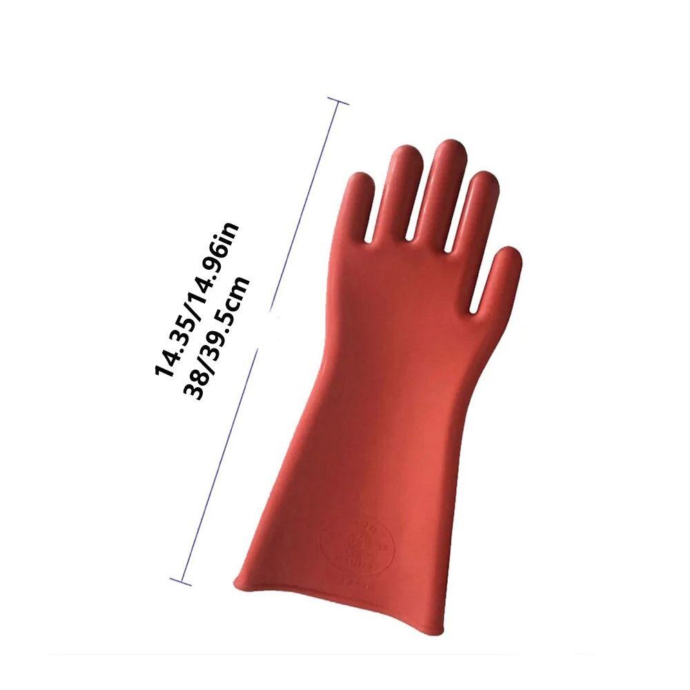 1 Pair Breathable Anti-Electricity Gloves Anti-electricity Protect Work Gloves  Electrical