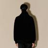 CROQUIS Men's H-Shape Loose Fit Stand Collar Sweatshirt