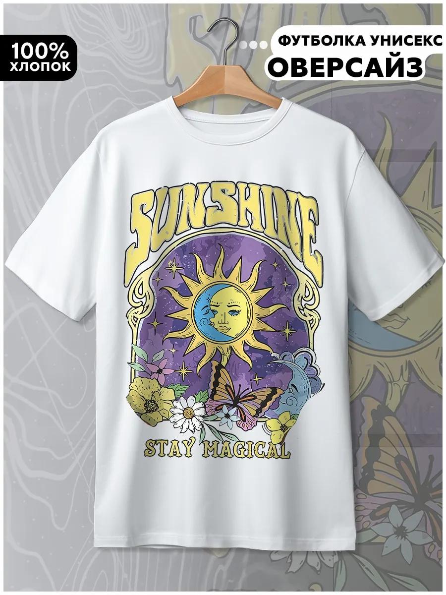 

Oversized print cotton t-shirt 3XL