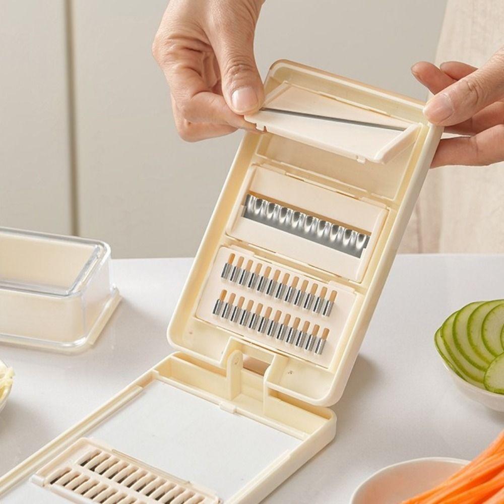 Washable Vegetable Fruit Slicer Manual Operation Potato Chopper Food Grater  Household Use
