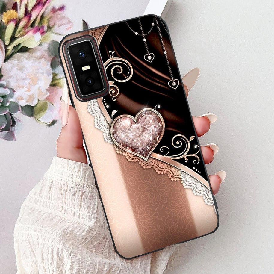 For Infinix GT 30 Pro 5G Case Cool Dragon Carp Love Heart Cartoon Shockproof Silicone Soft Cover For Infinix GT30Pro X6873 Funda