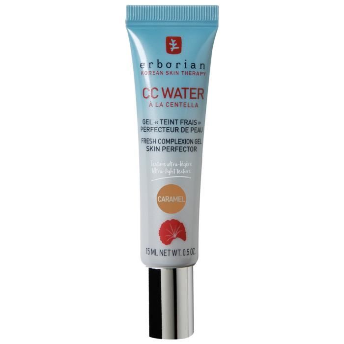 Fond De Teint - Erborian - CC Water Clair - 15 Ml - Teinte Caramel - Pour Tous Types De Peau