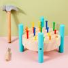 Wooden Toy Hammering For Preschoolers Handeye Coordination Enhancement Focus