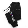 2025 New Men's Slow Running Sports Pants for Daily Leisure Boss Letter Pattern Printed Fitness Men's Sports Pants  Joggers