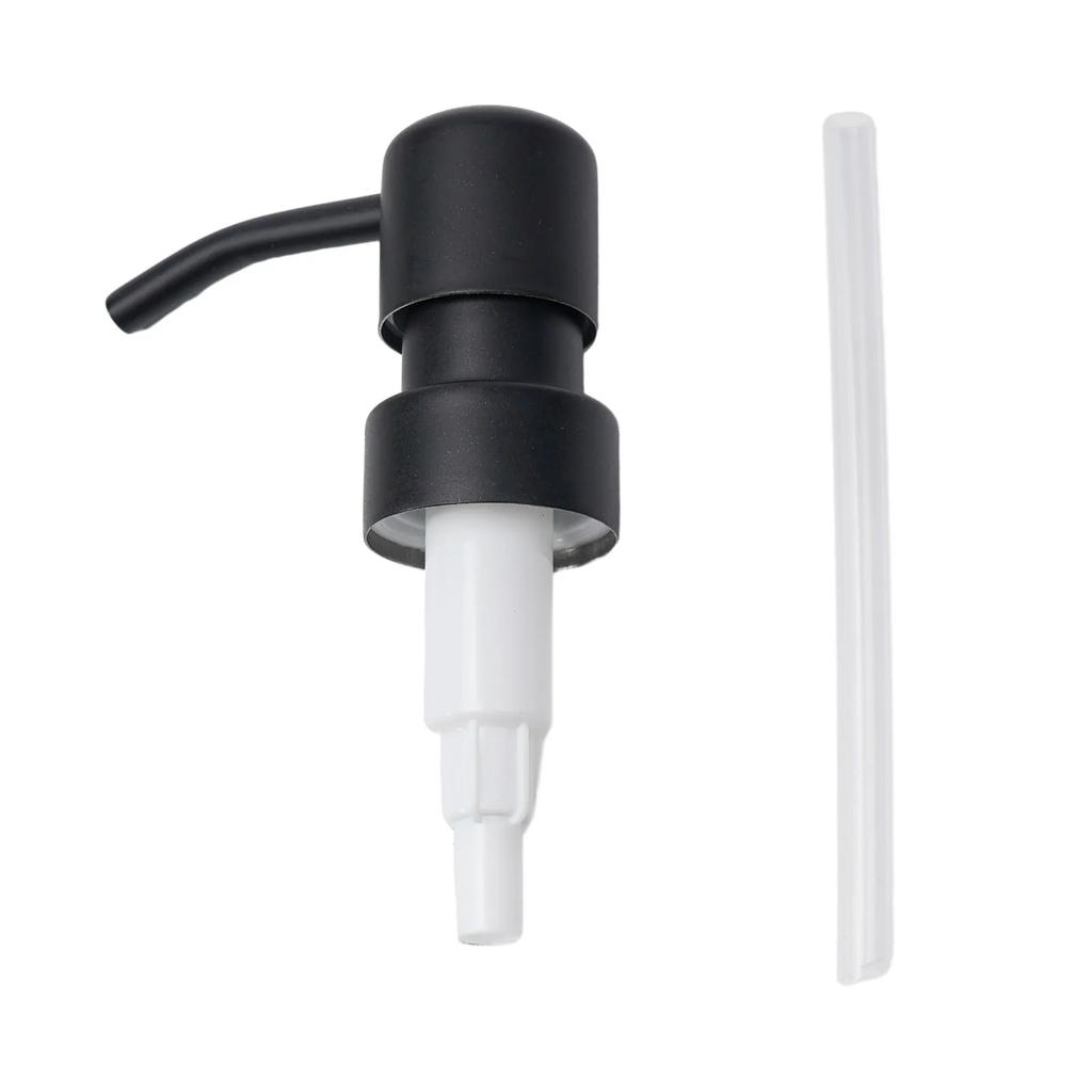 Lotion Dispenser Pump Head Tool Stainless Steel Accessory Useful Adapter Bathroom Compact DIY Fitting Home Hootel