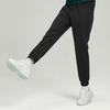 Skechers Solid Color Casual Versatile Mid-Rise Knitted Sports Pants Women bottoms Carbon-Black P423W053-0018
