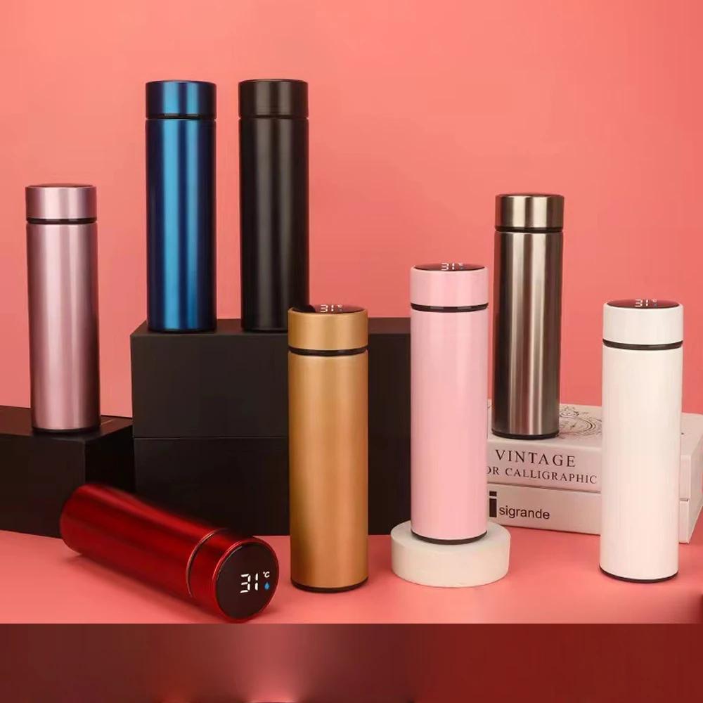 304 din oțel inoxidabil comercial afișaj temperatură control al temperaturii ceașcă izolată inteligentă, ceașcă de apă simplă și portabilă