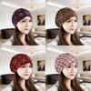 Stitched Embroidered Flap Hat For Women Spring Autumn Fashion Trendy Headwear