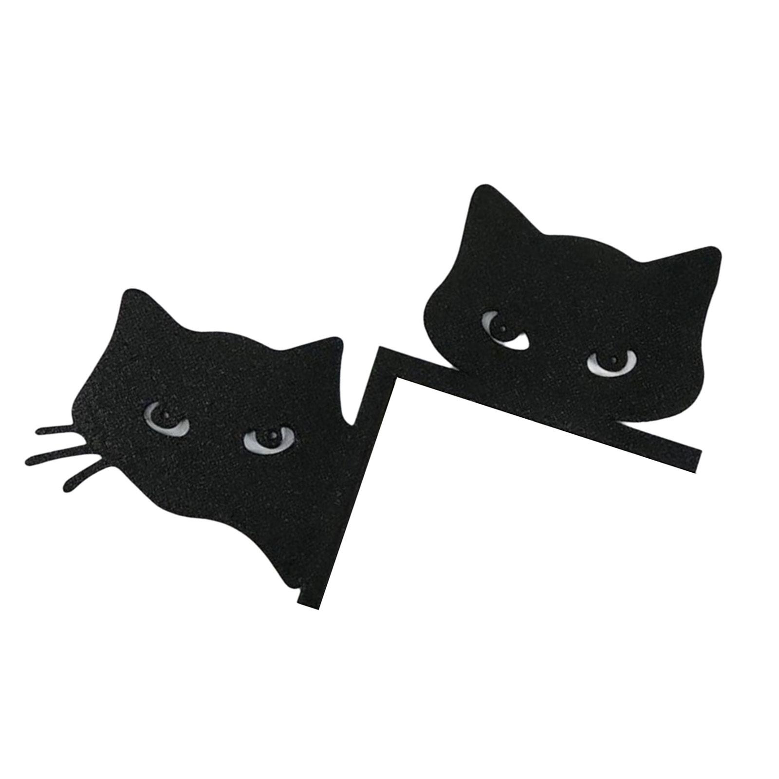 

Sturdy Metal Cats Silhouettes for Door Frames Stylish Home Accent Accessory in Various Poses Home Accessory Decoration A01