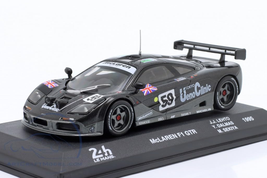 

Масштабная литая модель автомобиля McLaren McLaren F1 GTR 24 часа Ле-Мана 1995 Команда Kokusai Kaihatsu Racing Победитель 1/43 [Б/у]
