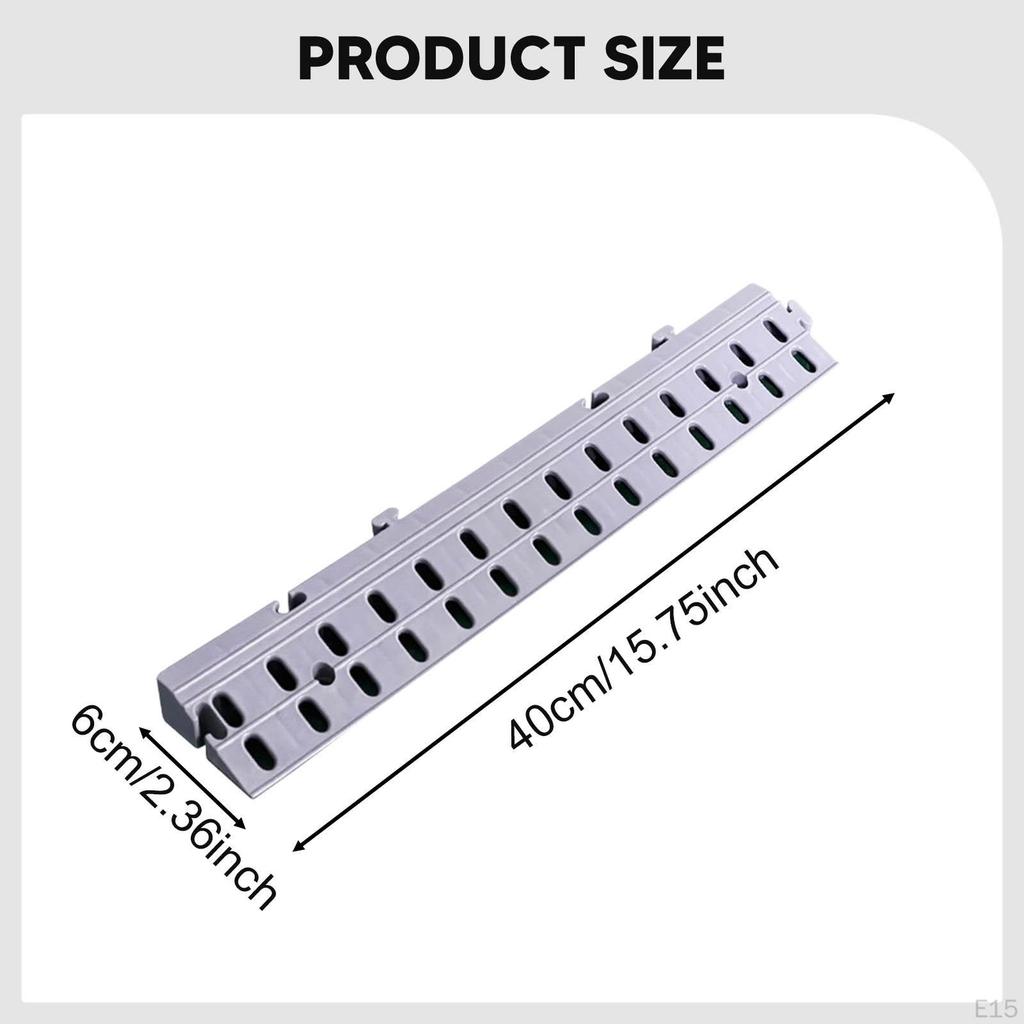 Atmungsaktive, Verschleißfeste Bodenmatte für Lagerung, Balkone, Kleiderschränke und Außenküchen