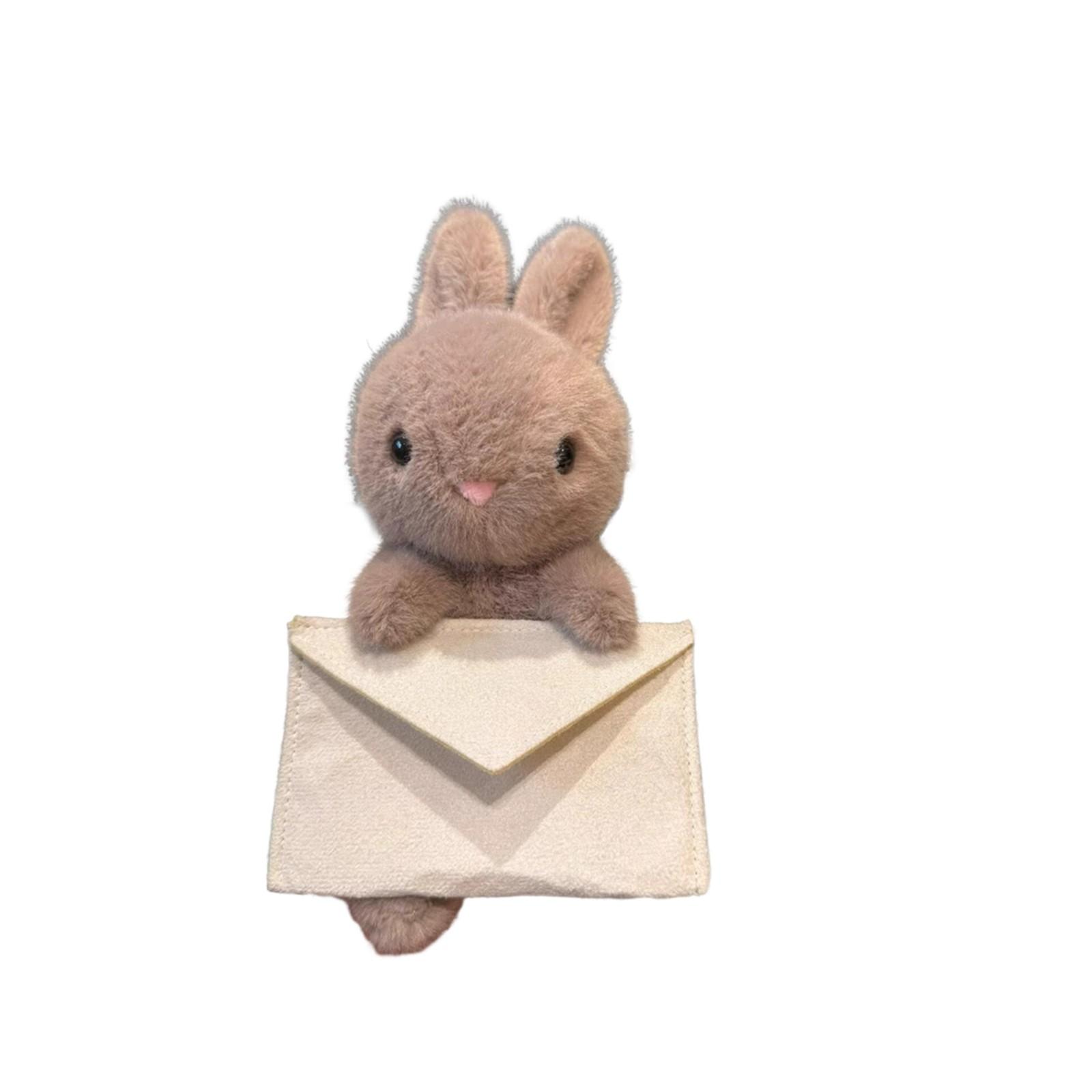 

Envelope Messenger Comfort Sleeping Doll Plush Doll One Size коричневий