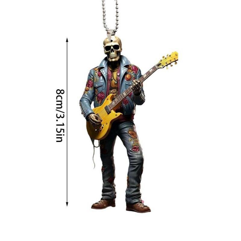 Acrylic Skeleton Sinister Charm Unique Car Interior Decoration For Enthusiasts Halloween
