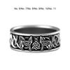 Alloy Fashionable Wolf Men Ring Statement Ring Accessories Vintage Metal Rings Wolf Ring For Men