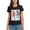 Women TShirt Gaston Lagaffe Big Ben Head Summer Short Sleeve Tees Crew Neck Cotton T Shirts Clothes Tops Streetwear