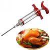Fleischinjektor 1 oz Kunststoff BBQ Marinade Injektor Kit Truthahn Injektor Spritze für Truthahn Geräuchert BBQ Grill