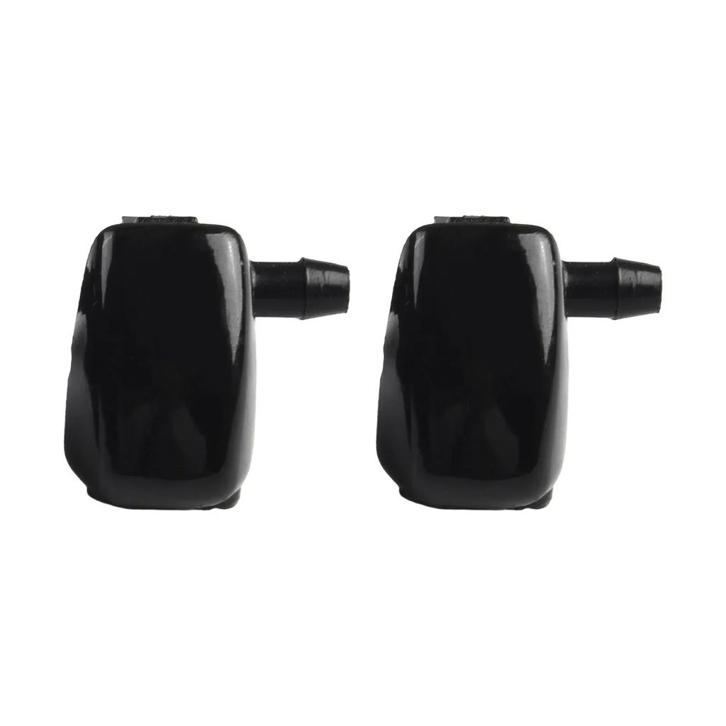 2Pcs Wiper Front Windshield Wiper Washer Jet Nozzle For Mazda- 3 5 6 BK GG1 BN8V-67-510 Hood Sprayer Nozzle Car Accessories