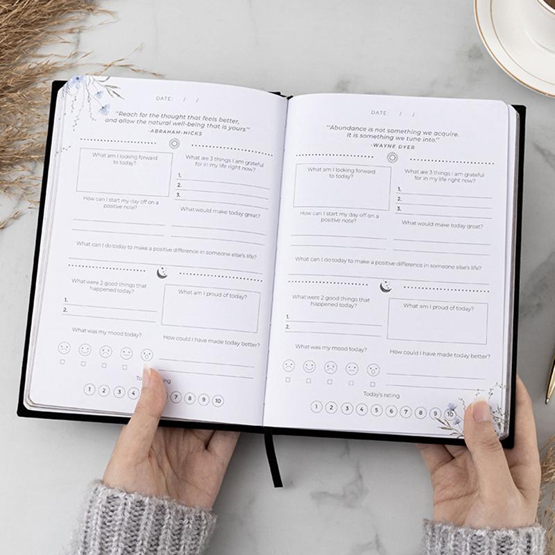 A5 Self-Care  Weekly Monthly Daily Planner Diary Notebook For Business To Do List Agenda Notepad