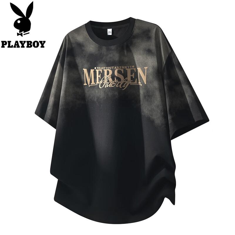 PLAYBOY 2026 Men's Summer Casual Loose Fit T-Shirt