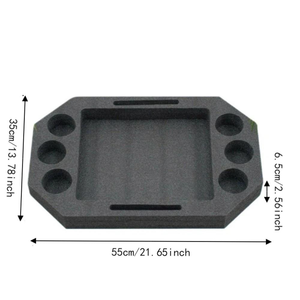 Multi-Hole Floating Drink Rack Multi-Function Drink Floating Tray Cup Holder Swimming Pool