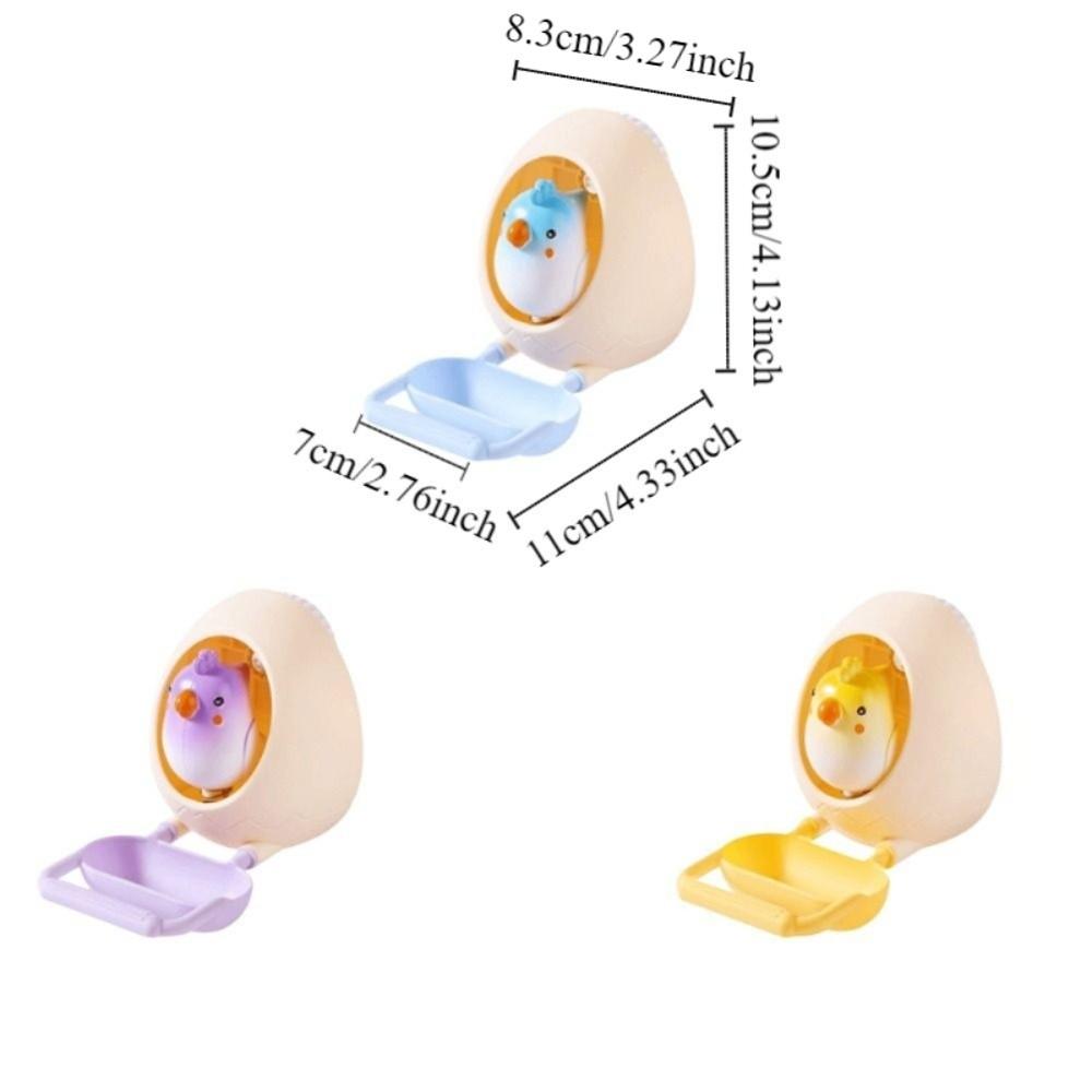 Eggshell Bird Bird Food Dispenser Bite Resistant Bird Standing Stick  Cage Accessory