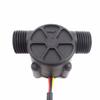 Durable Quality 1/2" Water Flow Control Meter LCD Display + Flow Sensor + Solenoid Valve Light Weight