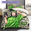 Custom Name Billie Eilish Bedding,Quilt Set Quilt Cover Pillowcase Home Birthday Gift(1 * Duvet Cover + 2 * Pillowcase, Without Core) -HE34