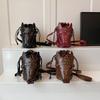 Funny Shoulder Bag Vintage Style Creative Horse Head Mask Bucket Bag Unique Niche Single Shoulder Crossbody Bag for Women