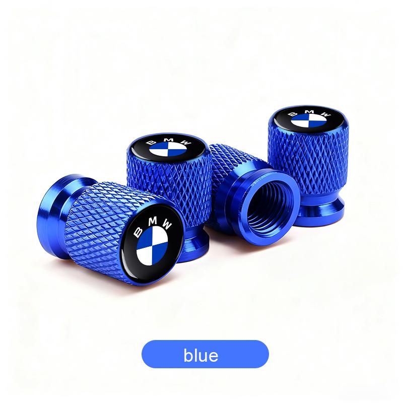 WKPY3 Car Wheel Tire Valve Caps Tyre Stem Covers Airdust Waterproof For BMW E61 E81 E87 1 2 3 4 5 6 7 Series X1 X3 X4 X5 X6 F20 E90