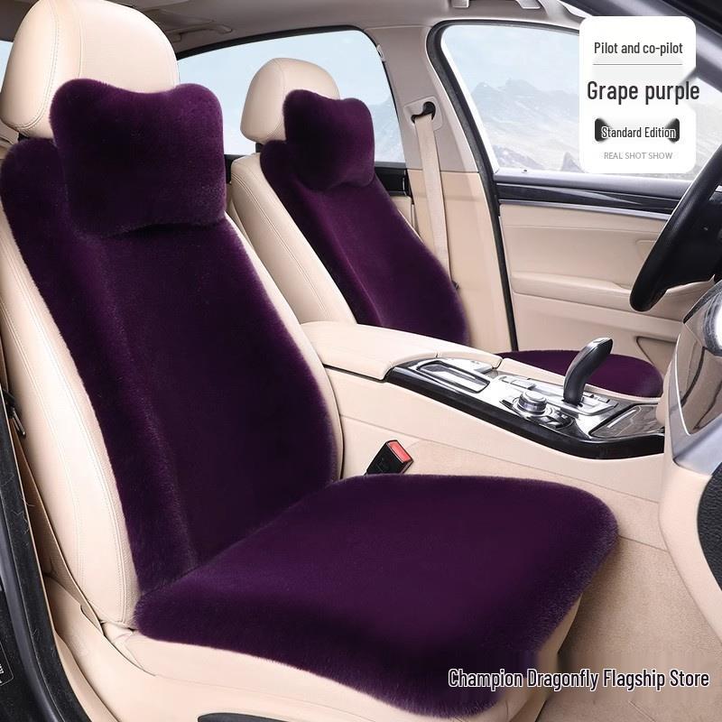 Volkswagen Jetta, Bora, Lavida, Sagitar, Santana, Passat Plush Winter Car Seat Cushion