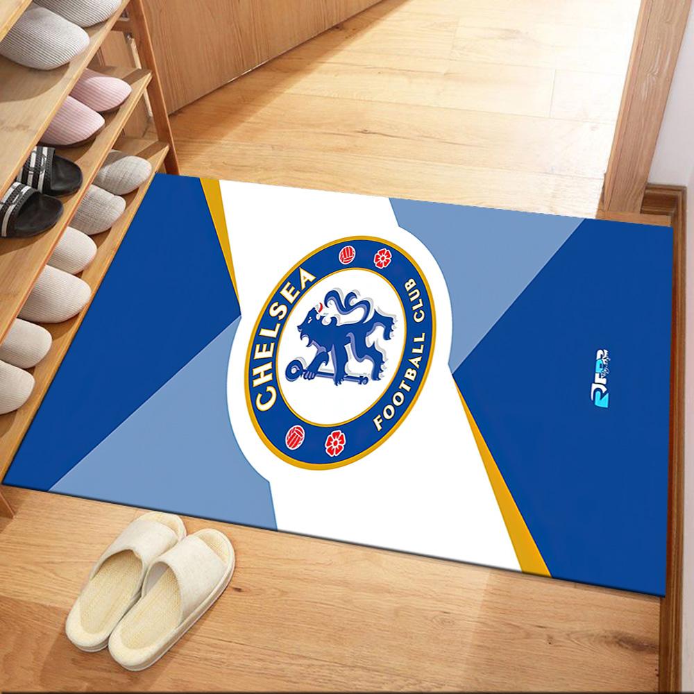 Chelsea Football Club Fans Square Rugs Are a Great Choice for Living Rooms, Bedrooms, Home Décor, and As Gifts.
