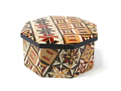 Parquetry Octagonal Sweet Box Small Parquet