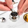 Tea Strainer Teapot Shape Loose Tea Infuser Stainless Steel Strainer Herbal Spice Filter With Dish Filter Teaware Accessories
