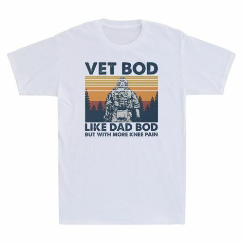 Veteran Vet Bob Like Dad Bob But More Knee Pain Father s Day Vintage Men T-Shirt XXXXL