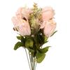 Bouquet of 11 Powder-Cream Roses, Height 54 cm